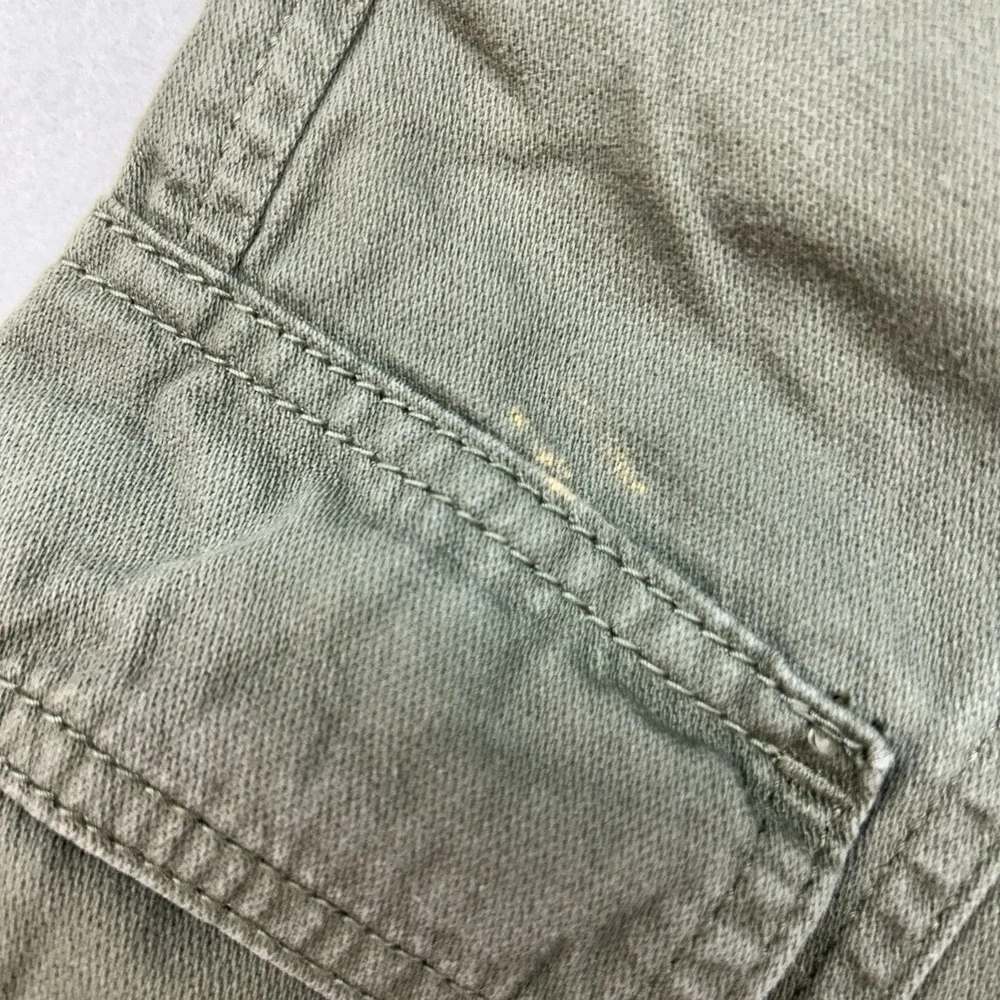 Gap Olive Green Cargo Pants Girls Size M Back To School Kids Clothes Y2K style